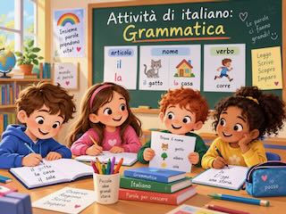 Attività di italiano Grammatica